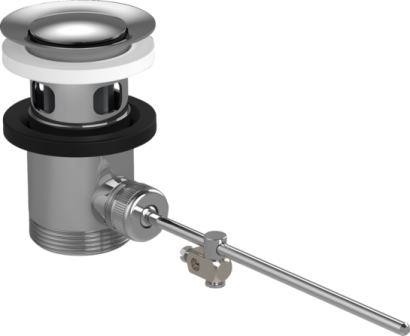 كروم الأسود النفايات المعدة للخلاط الحوض ومخلطات Bidet أبيض