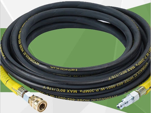 غسالة الضغط العالي أنابيب النفاثات 6mm 8mm من الفولاذ المقاوم للصدأ الأنابيب المرنة مع المنظف