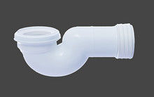 بلاستيك 110mm المرحاض وعاء المرحاض ربط أنبوب المياه 4in المرحاض ربط أنبوب