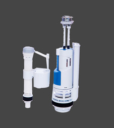 ضغط الزر المزدوج ضغط الحوض إطفاء 2 بوصة منفذ مستوى أدنى الحوض البلاستيكي الحوض